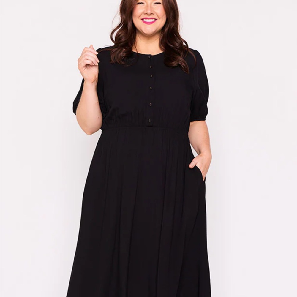 NWT Button Front Midi Dress US16